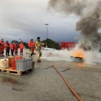 Varme arbeider inkl. slokkeøvelse